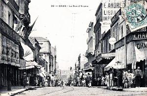 ORAN - RUE D'ARZEW - 1907
